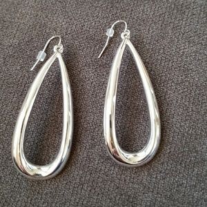 Ralph Lauren silver tone earrings
